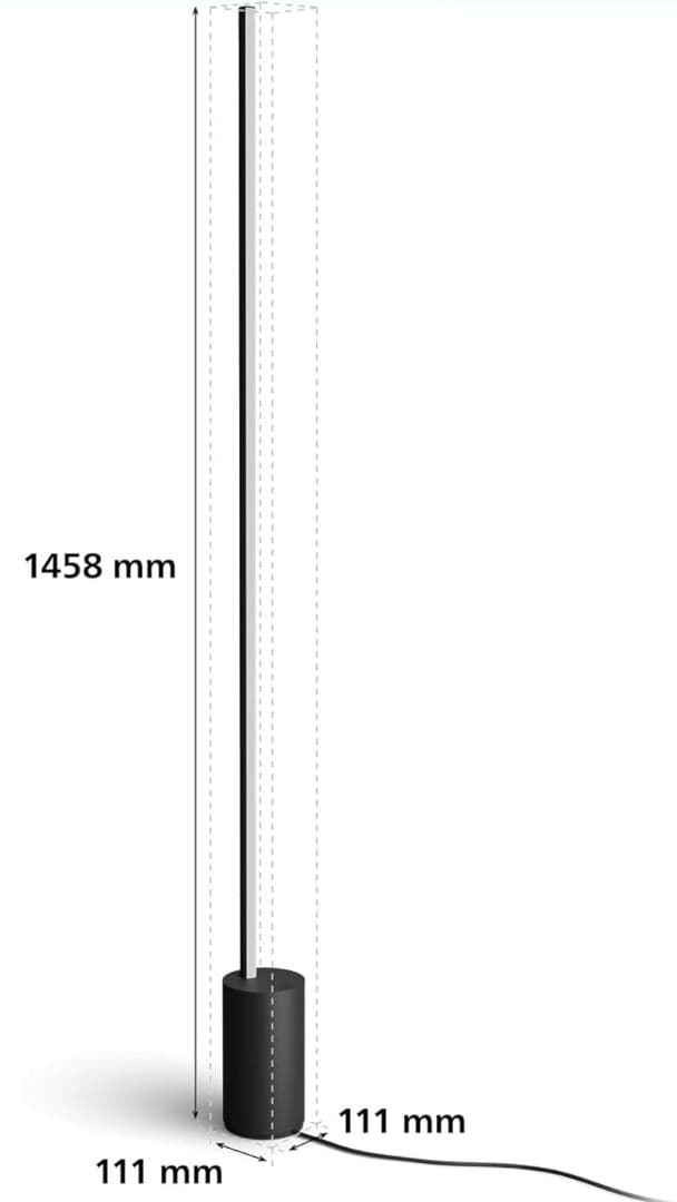 フィリップスヒュー(Philips Hue) フロアLEDスマート照明 2本ペア