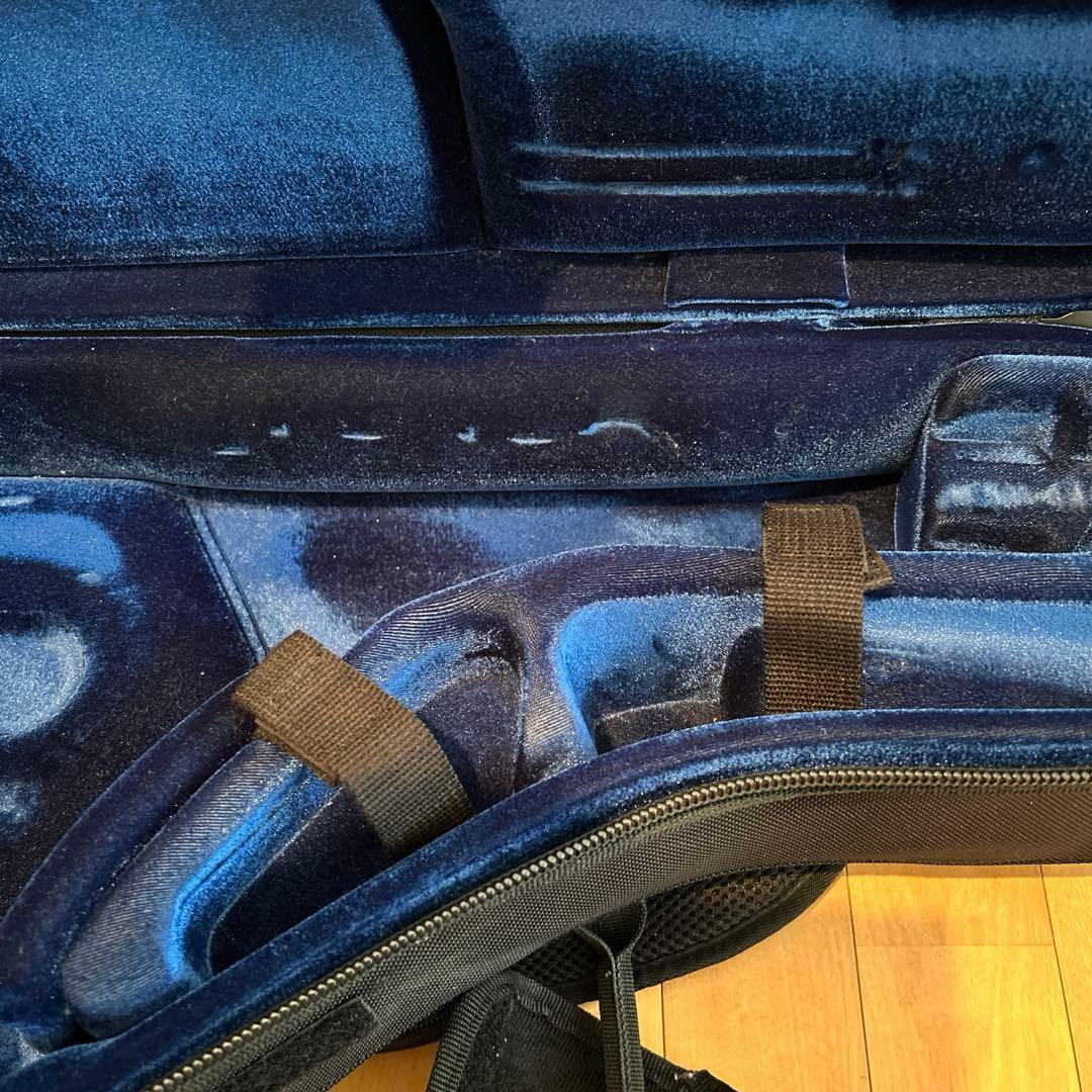 PROTEC　アルトサックス用ケース　ブラック バックパックストラップ付き