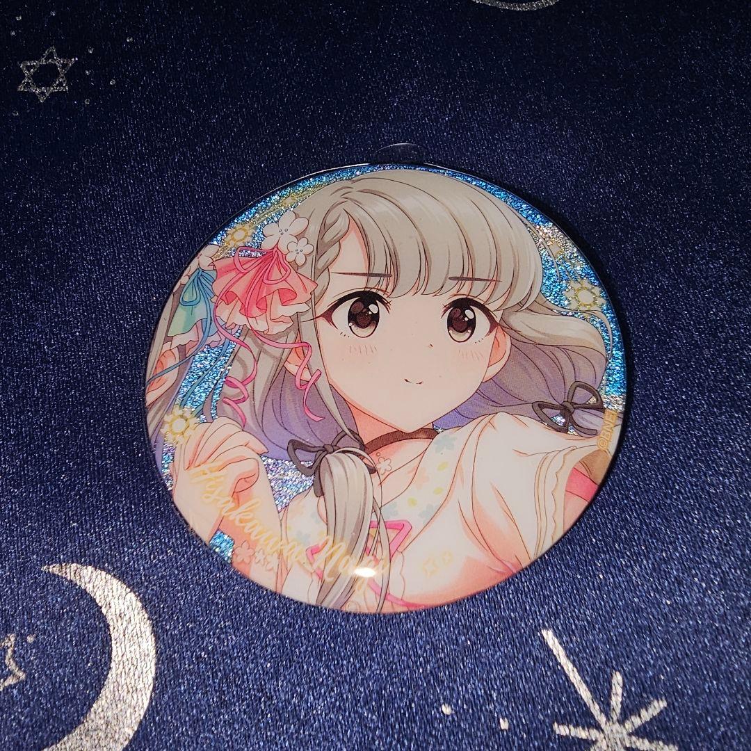9個セット 久川凪 グリッター缶バッジ アイマス15周年コラボカフェin上海