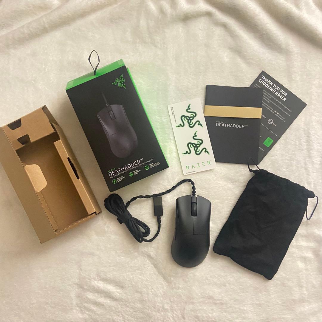 【美品】Razer DeathAdder V3 ゲーミングマウス 本体