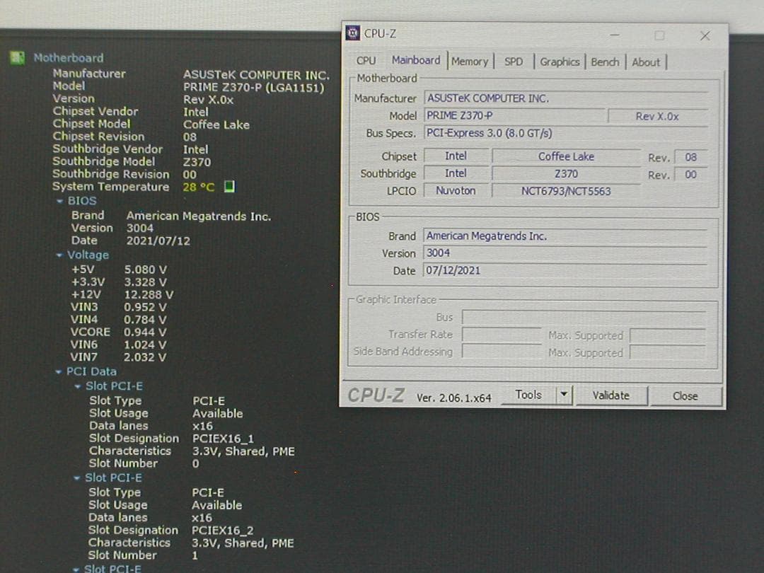 少々難あり　ASUS　PRIME Z370-P　LGA1151