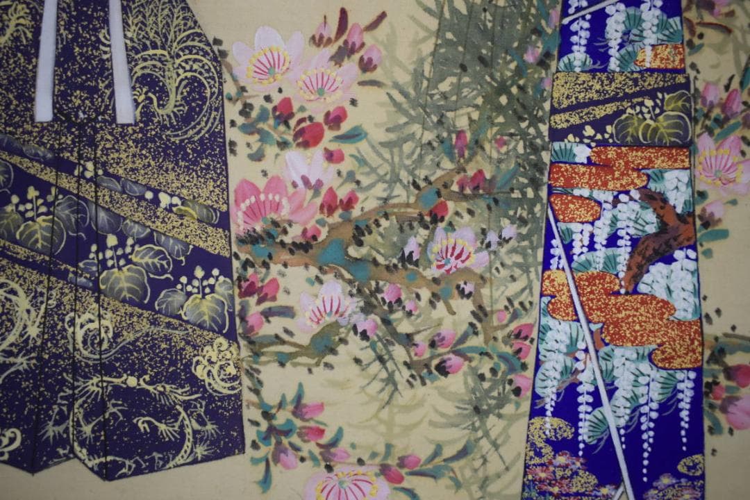 不詳/作者不詳/立雛図/布袋屋掛軸HF-184