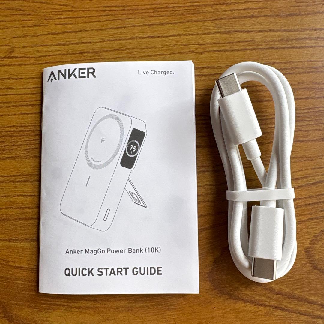 Anker バッテリー MagGo Power Bank 10,000mAh