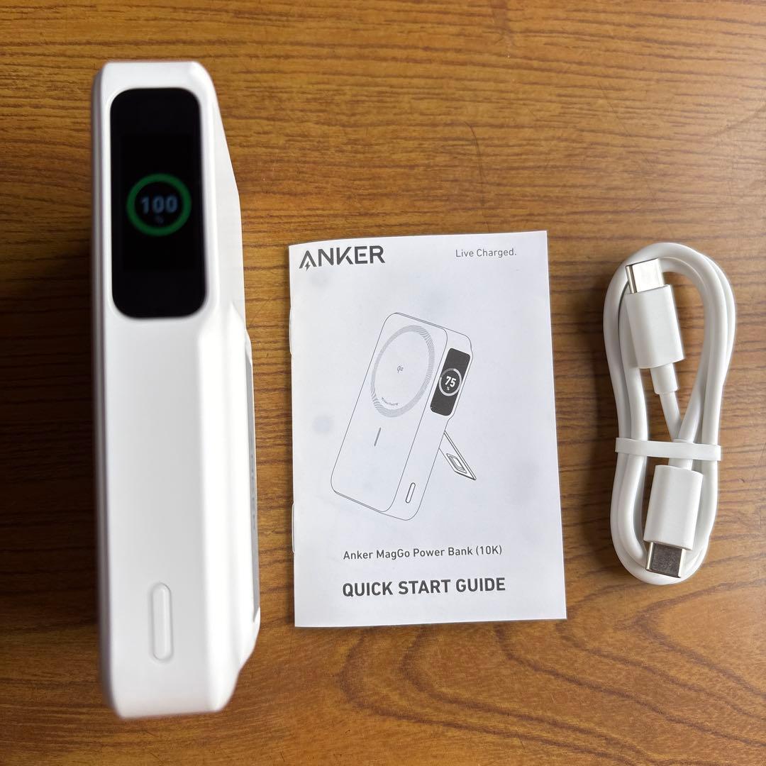 Anker バッテリー MagGo Power Bank 10,000mAh