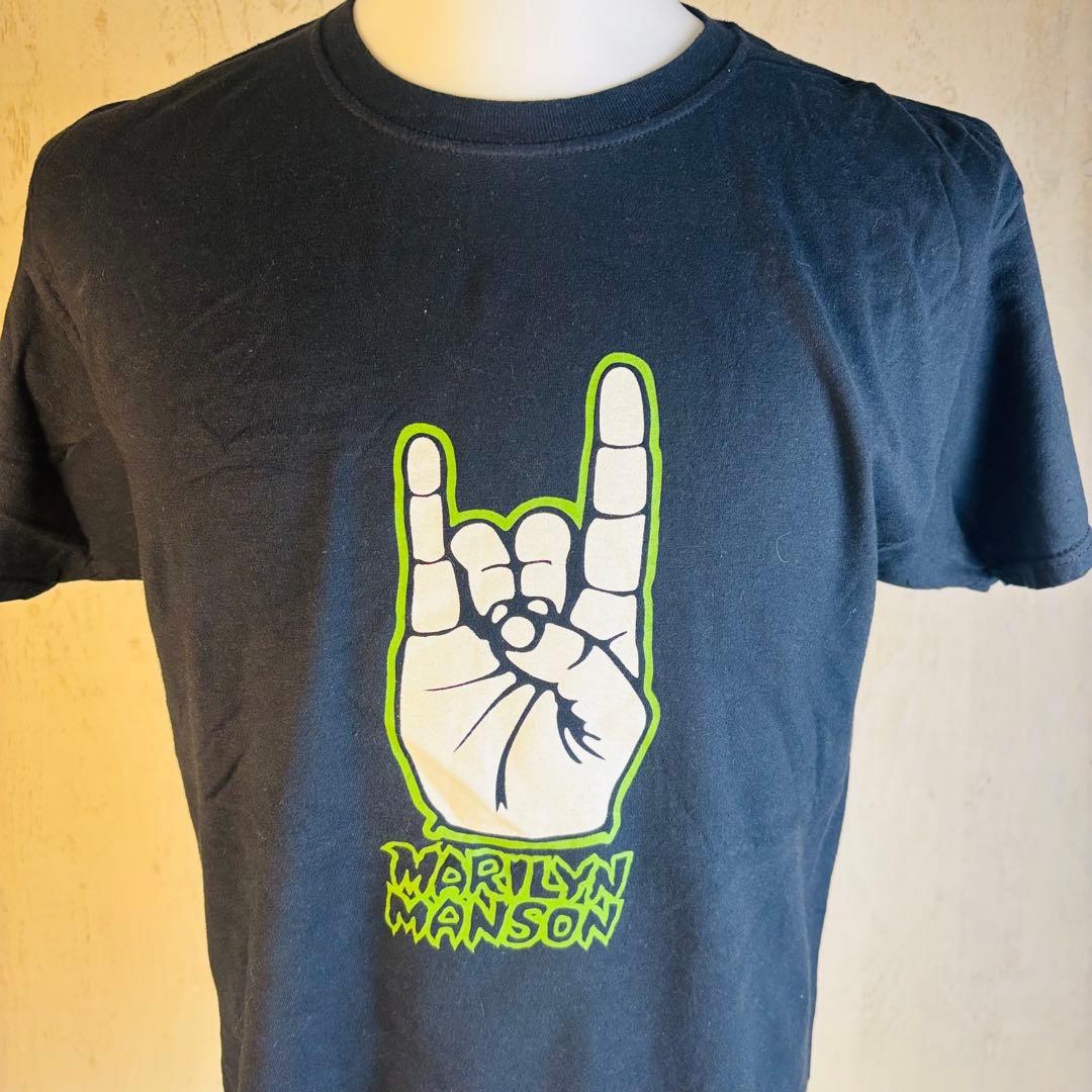 バンドTシャツ　マリリンマンソン　希少　ブラック　M