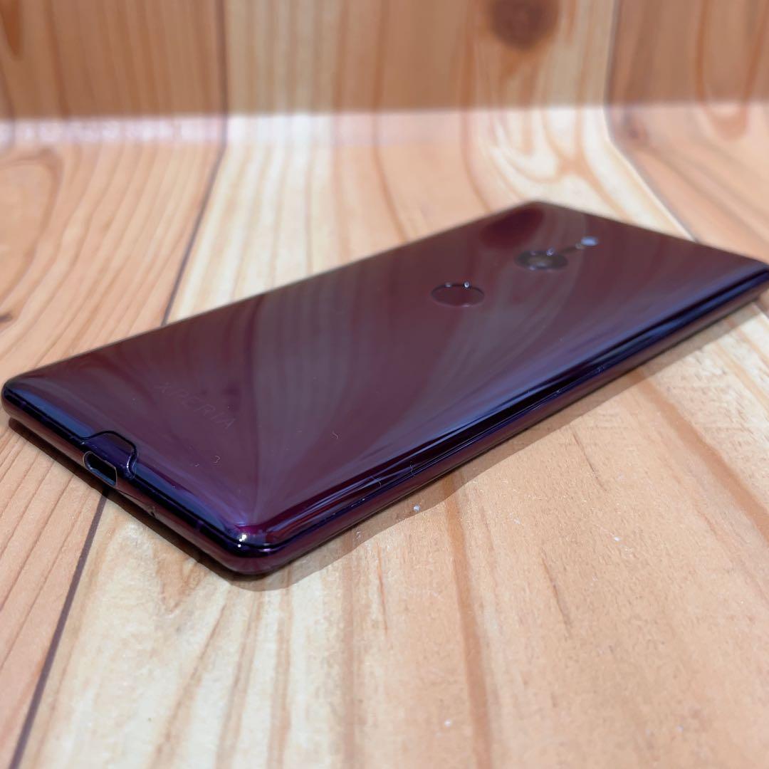 SIMフリー 本体 Xperia XZ3 64 GB 187G3 ボルドーレッド