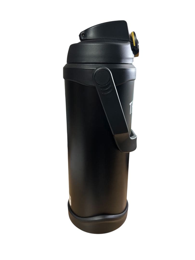 THERMOS ブラック ステンレス水筒 ハンドル付き