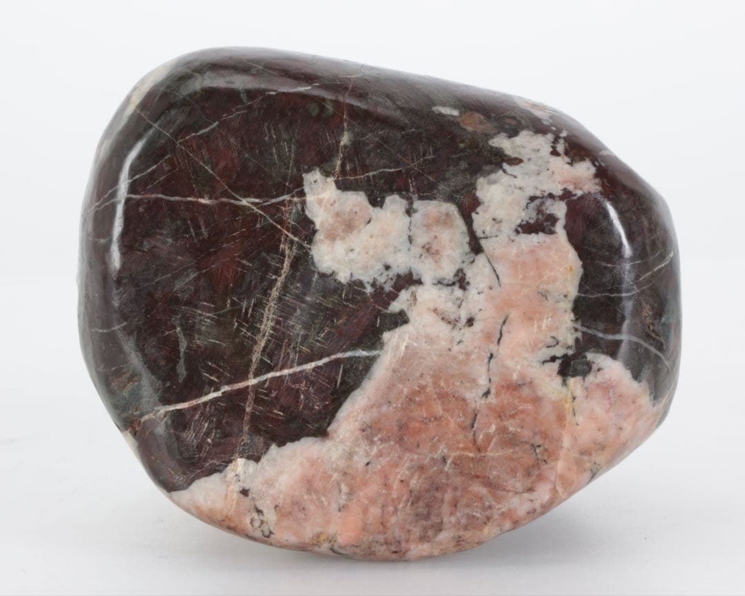 菊花石 菊紋石 紋石 台座付 635g 鑑賞石 原石 自然石 美石 小品盆栽