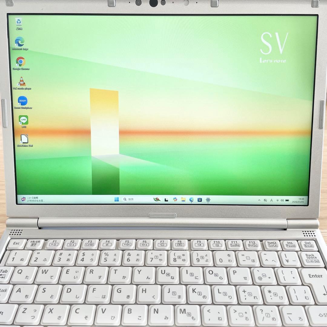【バッテリー超優良！】レッツノート SV9 第10世代 8GB SSD256軽量
