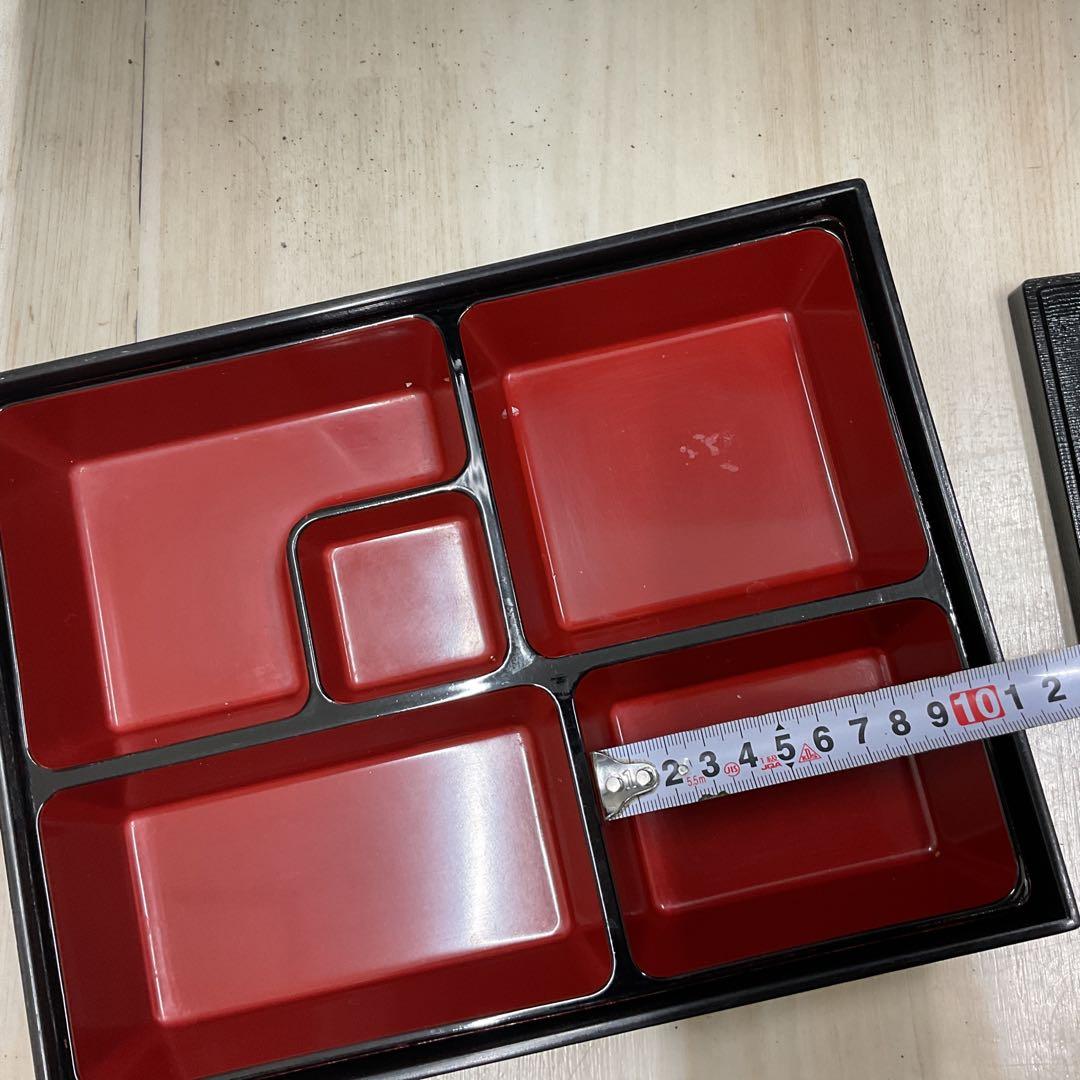 中古　松花弁当　弁当箱　器　料亭　割烹　6セット