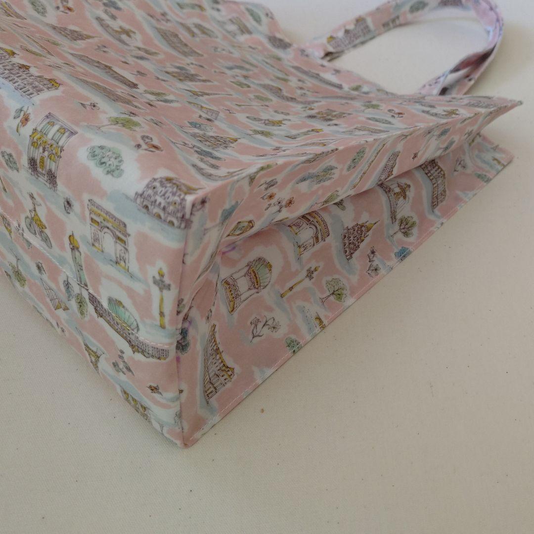 タービンちゃん〈 リバティ 〉ラミネート・紙袋型トートバッグ