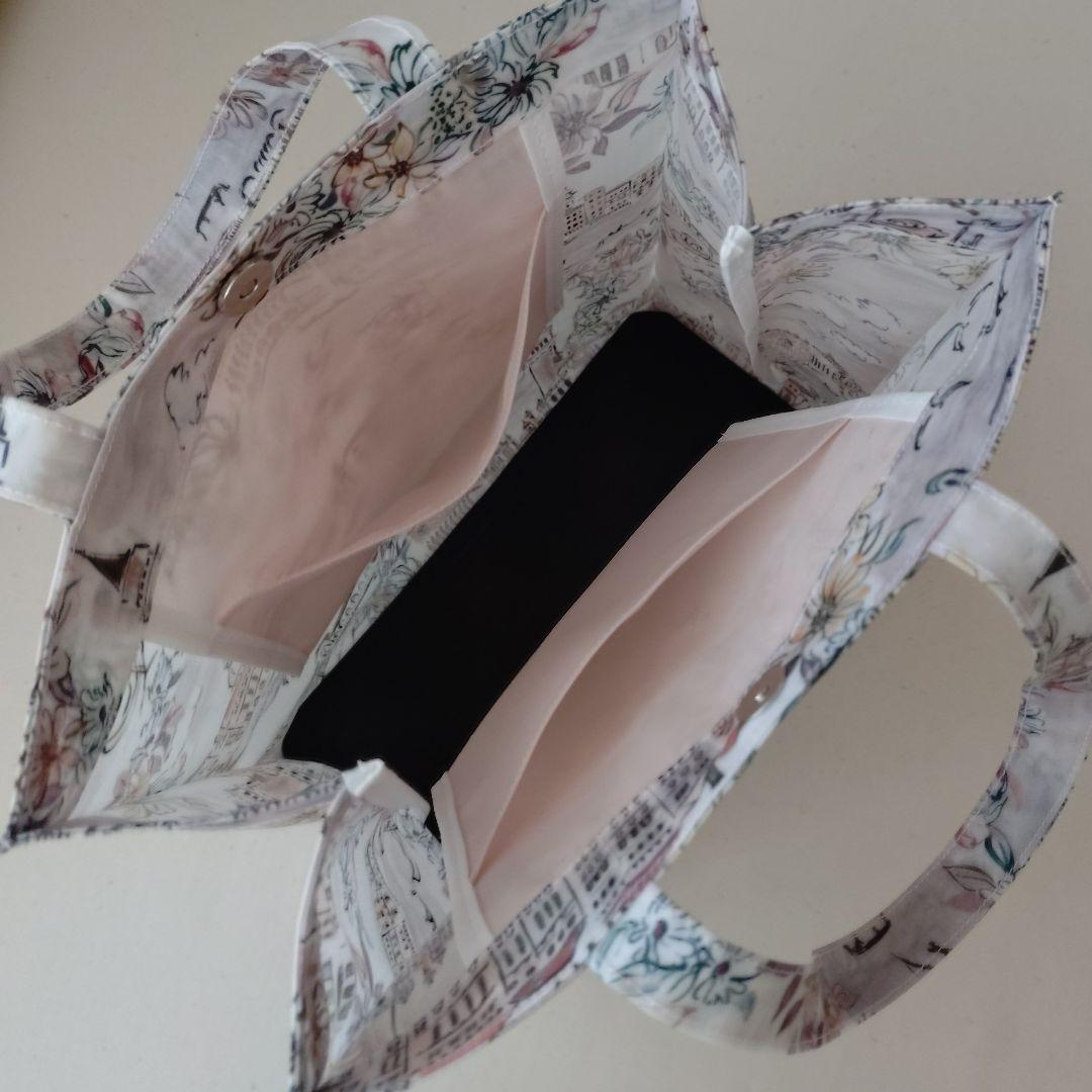 タービンちゃん〈 リバティ 〉ラミネート・紙袋型トートバッグ