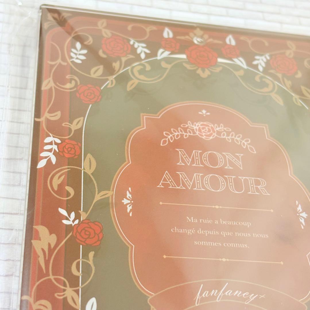 FUKUYA フクヤ　アールヌーヴォーローズ　アクリルフレーム　オレンジ　AGF