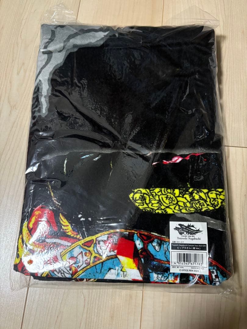 長渕剛2023 ツアーTシャツ XL、ビッグタオルセット