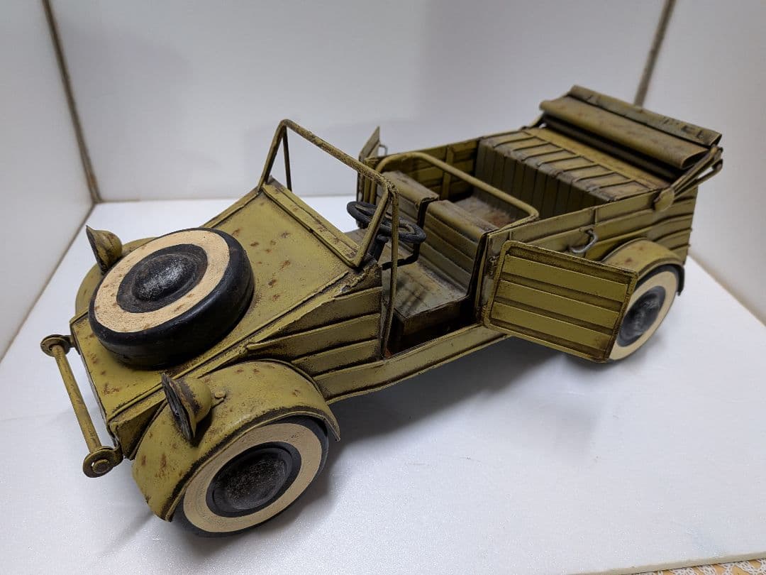 ブリキのジープ　2台