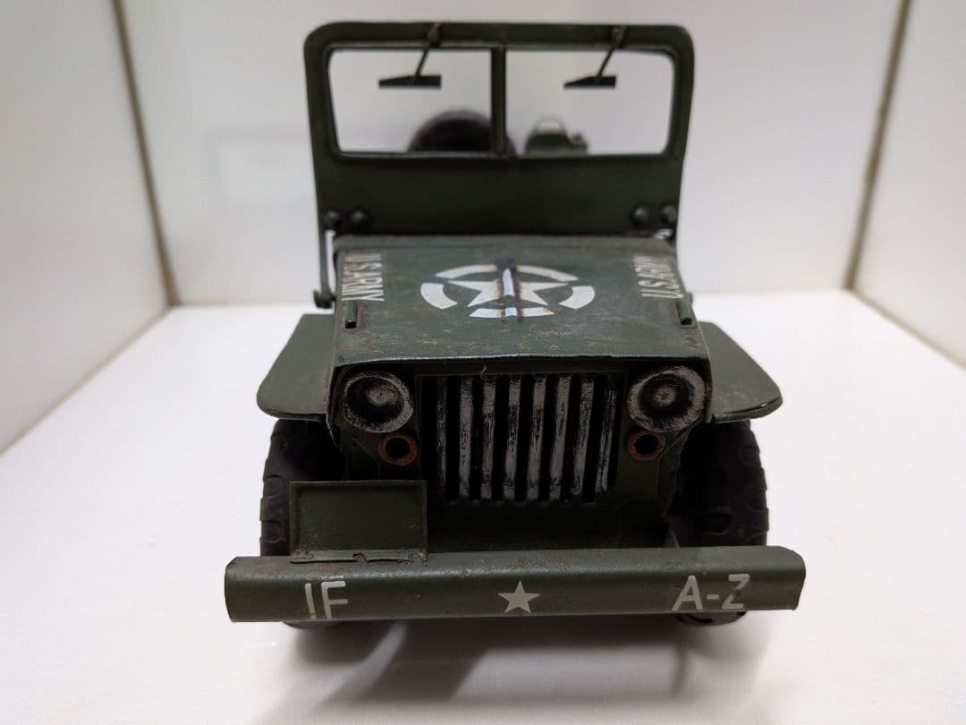 ブリキのジープ　2台