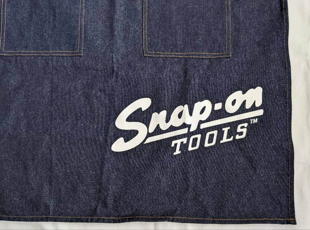 Snap-on デニムエプロン