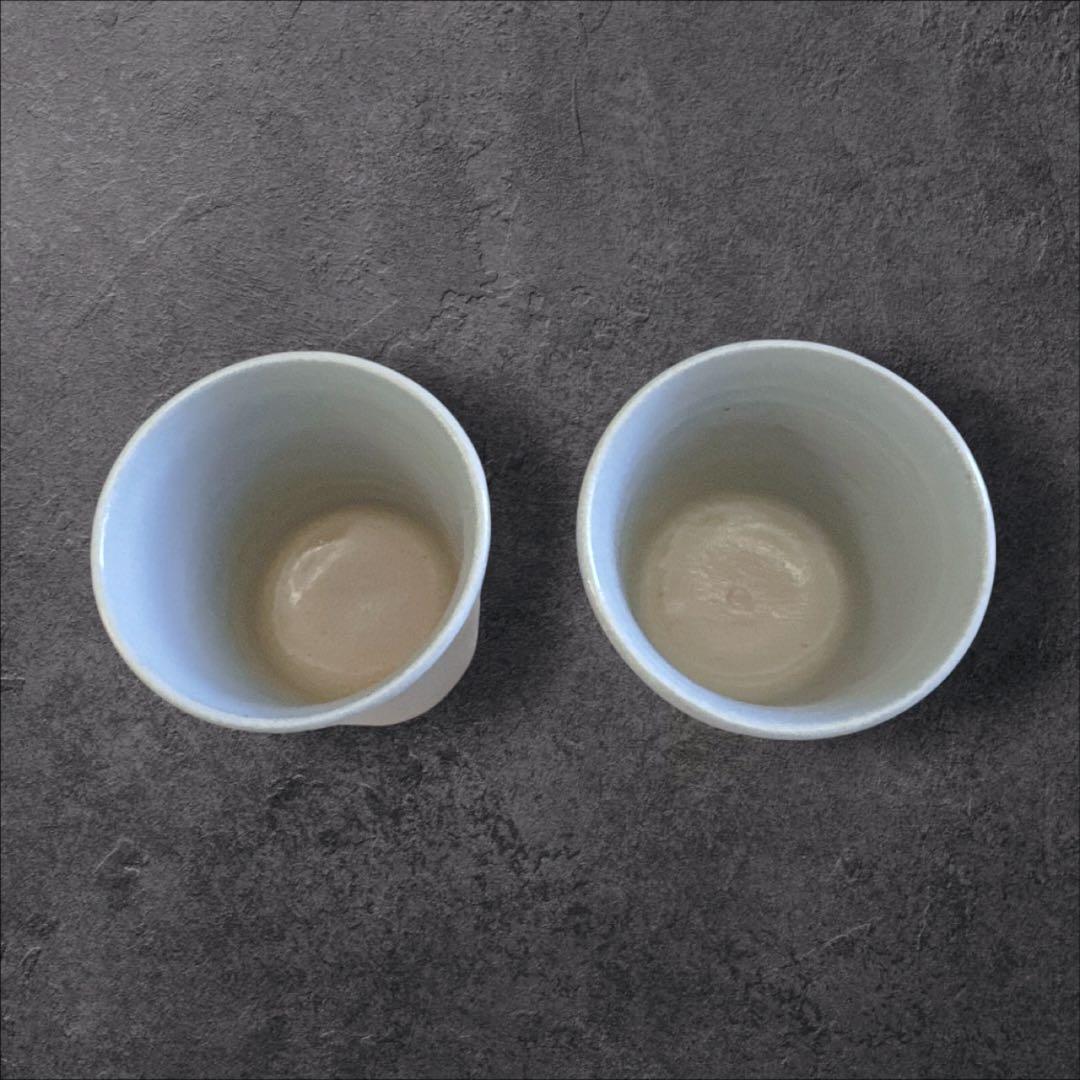 中宮寺 蓋つき湯呑み 皿 お猪口 有田焼き 京磁器