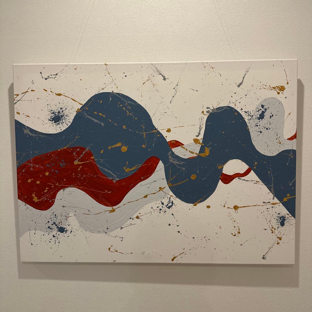 作品名【Batsudaiga】　絵画　インテリア