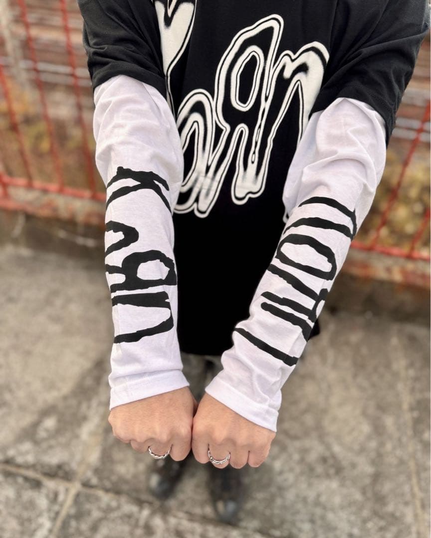 新品未使用 KORN / llic Logo 長袖Tシャツ XL