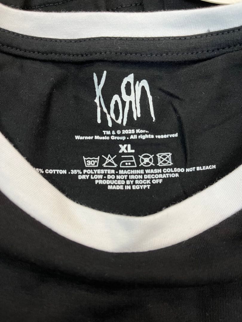 新品未使用 KORN / llic Logo 長袖Tシャツ XL