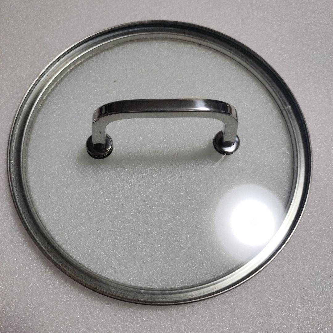 新品未使用glanzIH調理器対応3層厚底ステンレス鍋16cm18cm2点セット