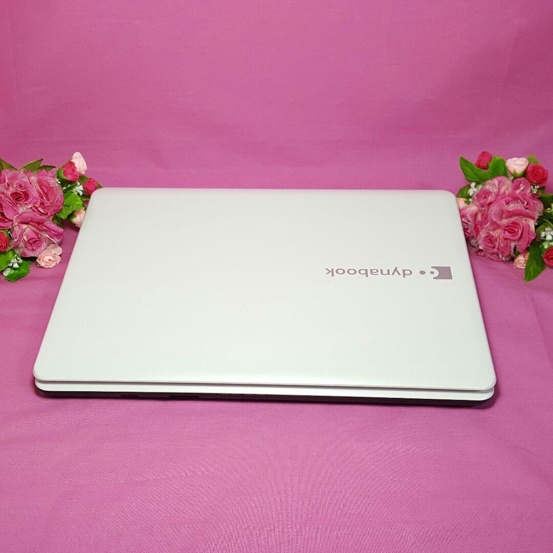 白色✱Dynabook✱Windows10✱大容量✱オフィス✱テンキ✱Wi-Fi