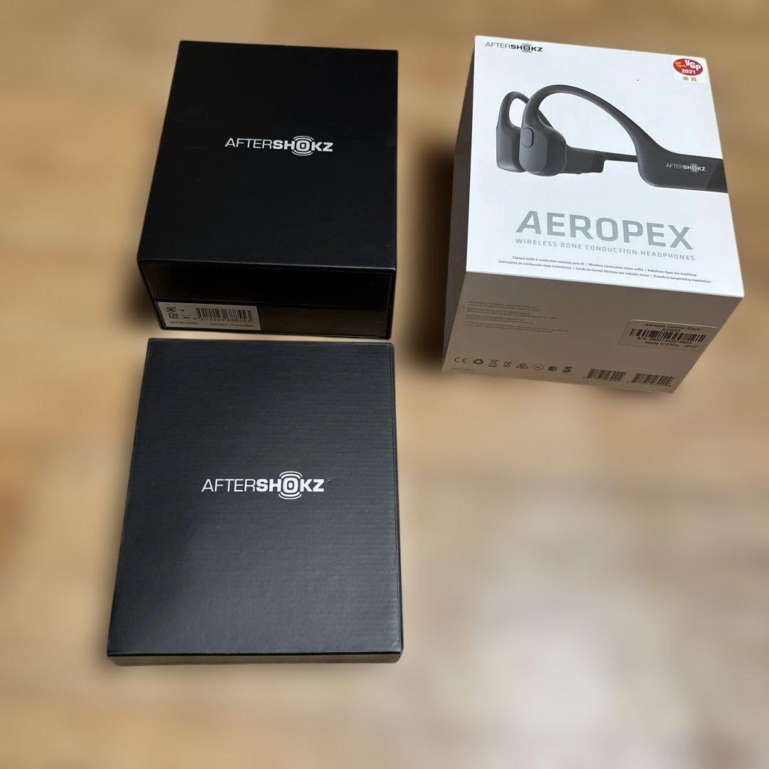 Aeropexアフターショックス エアロペックス骨伝導ワイヤレスヘッドホン