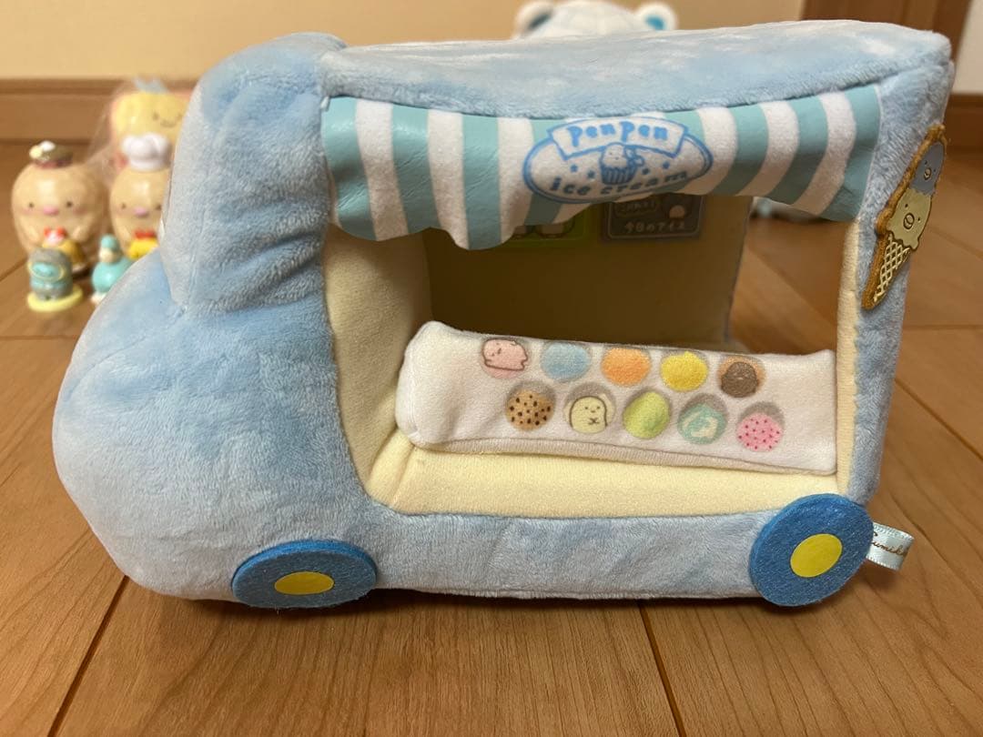 すみっコぐらし　てのりぬいぐるみ　ハウス　ワゴンセット