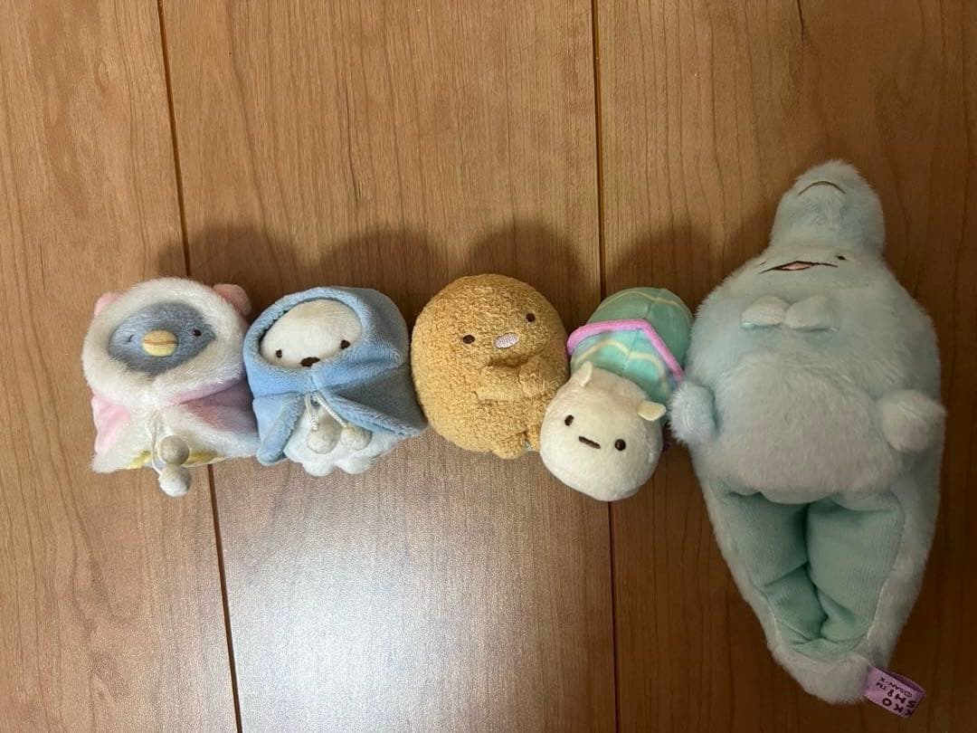 すみっコぐらし　てのりぬいぐるみ　ハウス　ワゴンセット