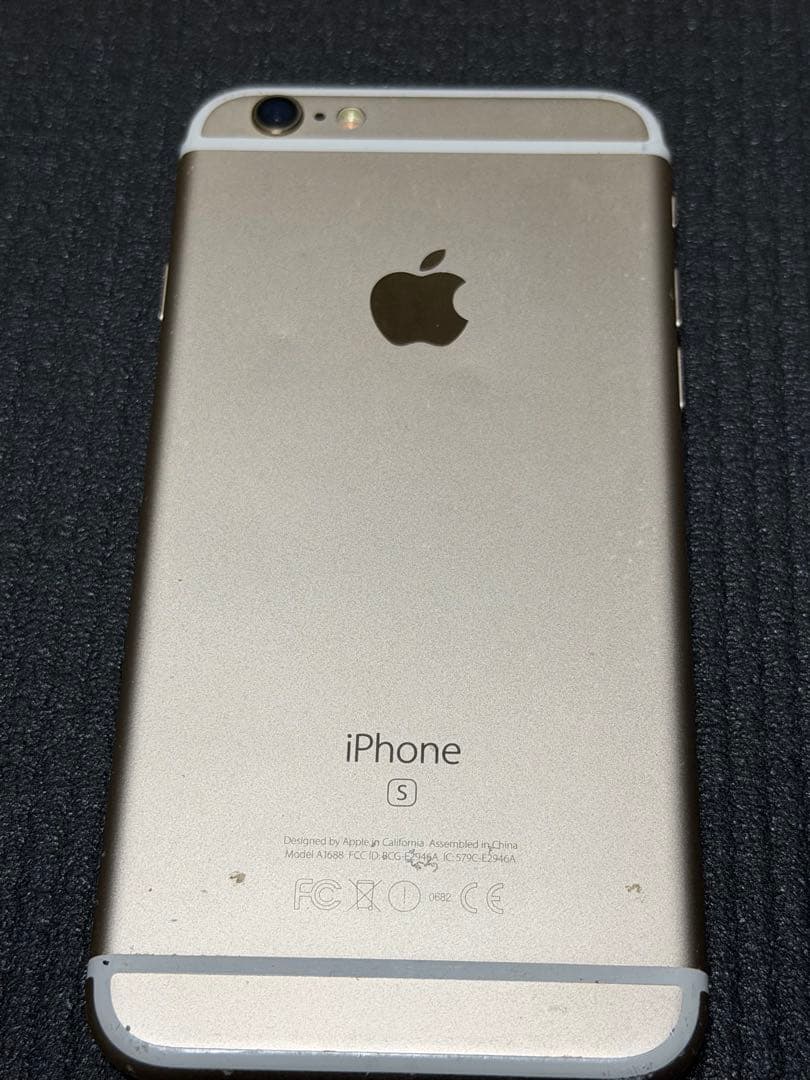 iPhone 6s ローズゴールド バッテリー91% 128GB