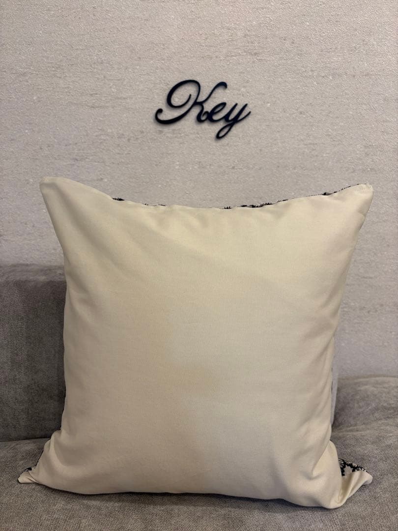 ミナペルホネン　ハンドメイドクッションカバー★アネモネ　ライトベージュ