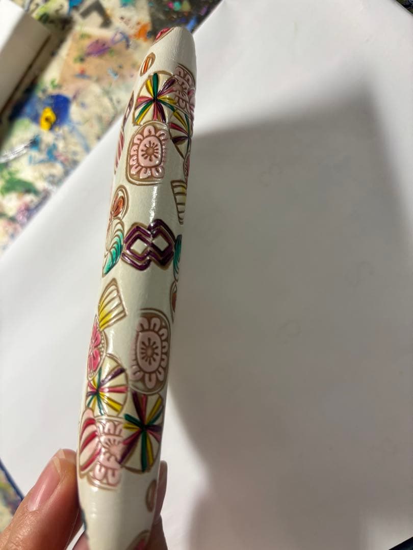 【文庫屋大関 がま口財布 】【飴柄】
