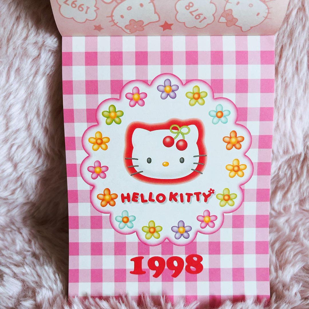 希少レア　ハローキティ　ヒストリカルメモ　2009年製 平成レトロ　サンリオ