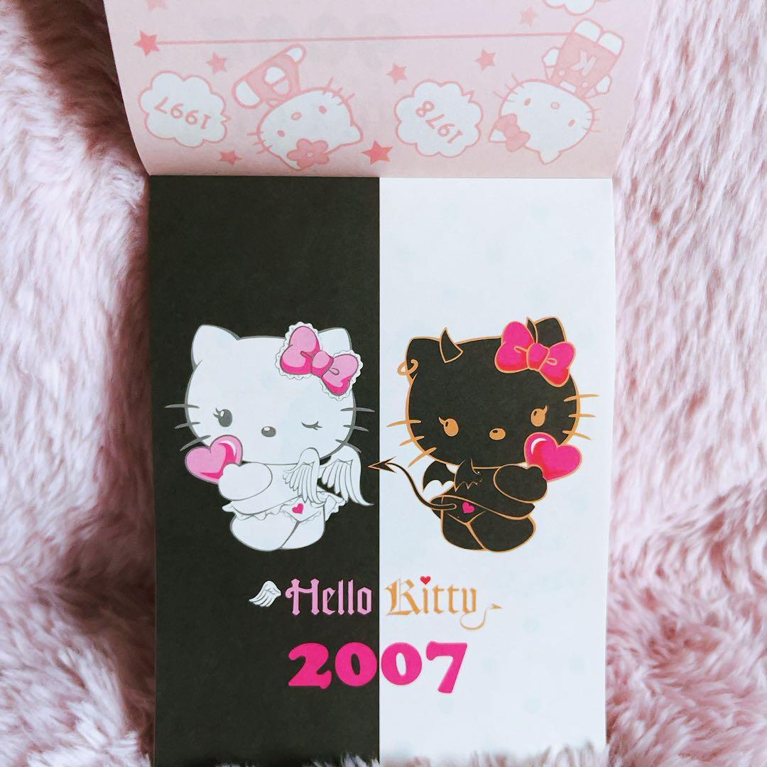 希少レア　ハローキティ　ヒストリカルメモ　2009年製 平成レトロ　サンリオ