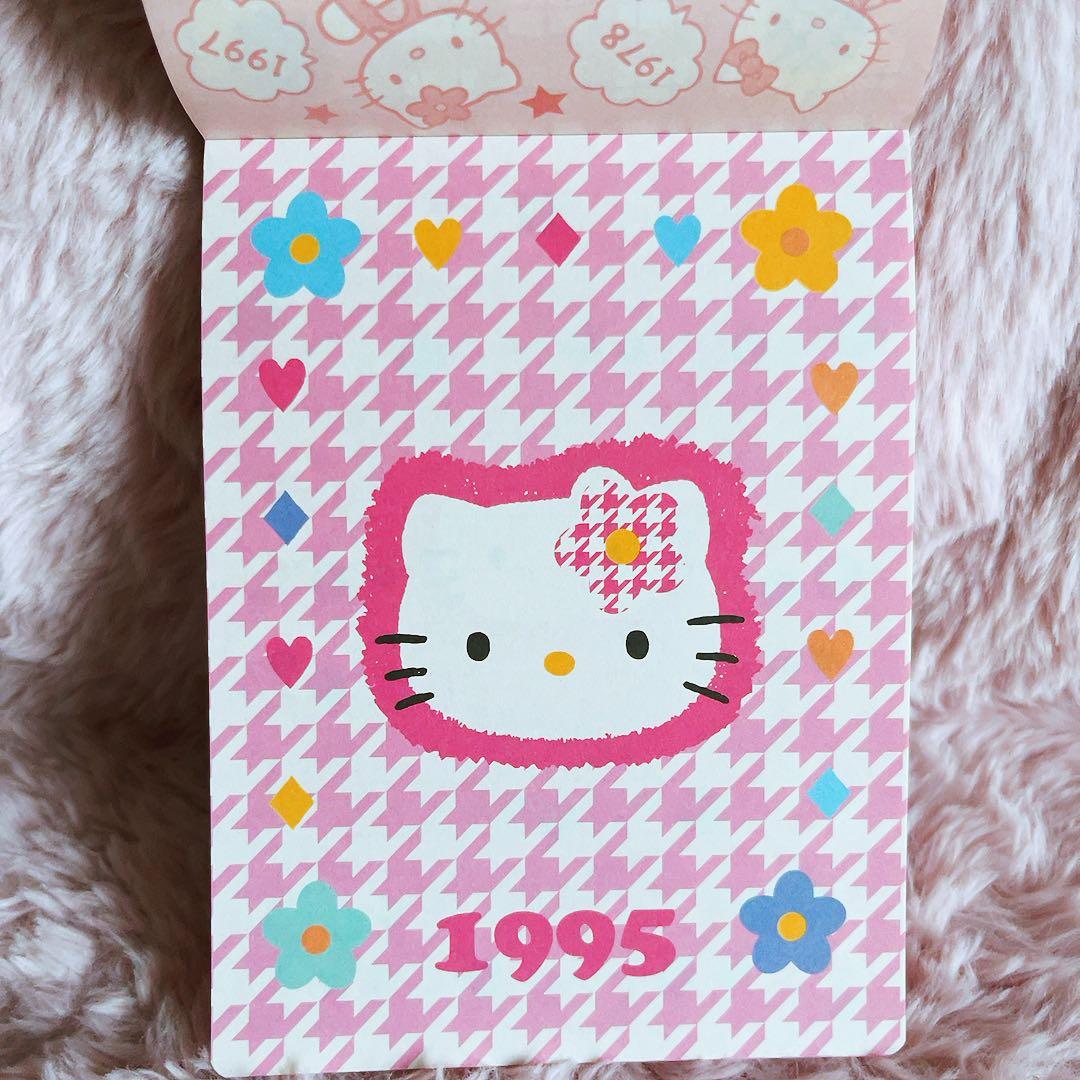希少レア　ハローキティ　ヒストリカルメモ　2009年製 平成レトロ　サンリオ