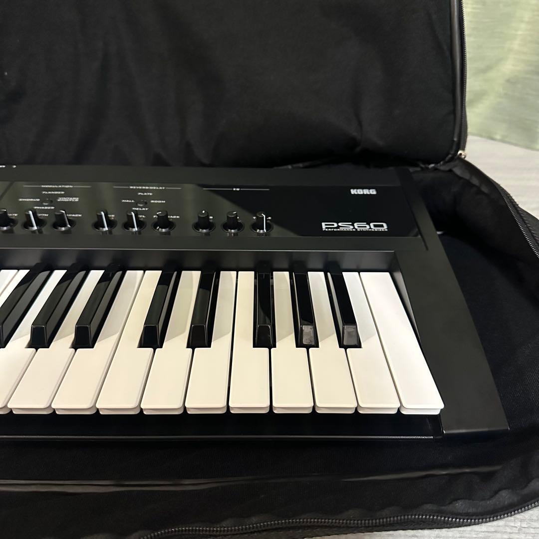 KORG PS60 シンセサイザー 61鍵 ソフトケース付 動作品 美品