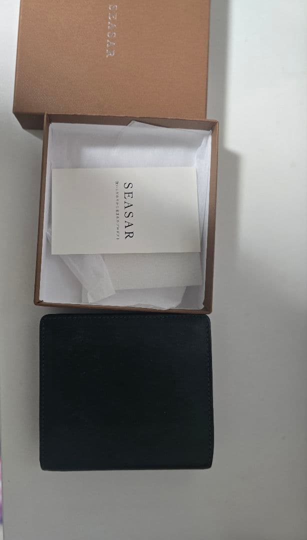 Integral 二つ折り財布 プエブロレザー ペトローリオ