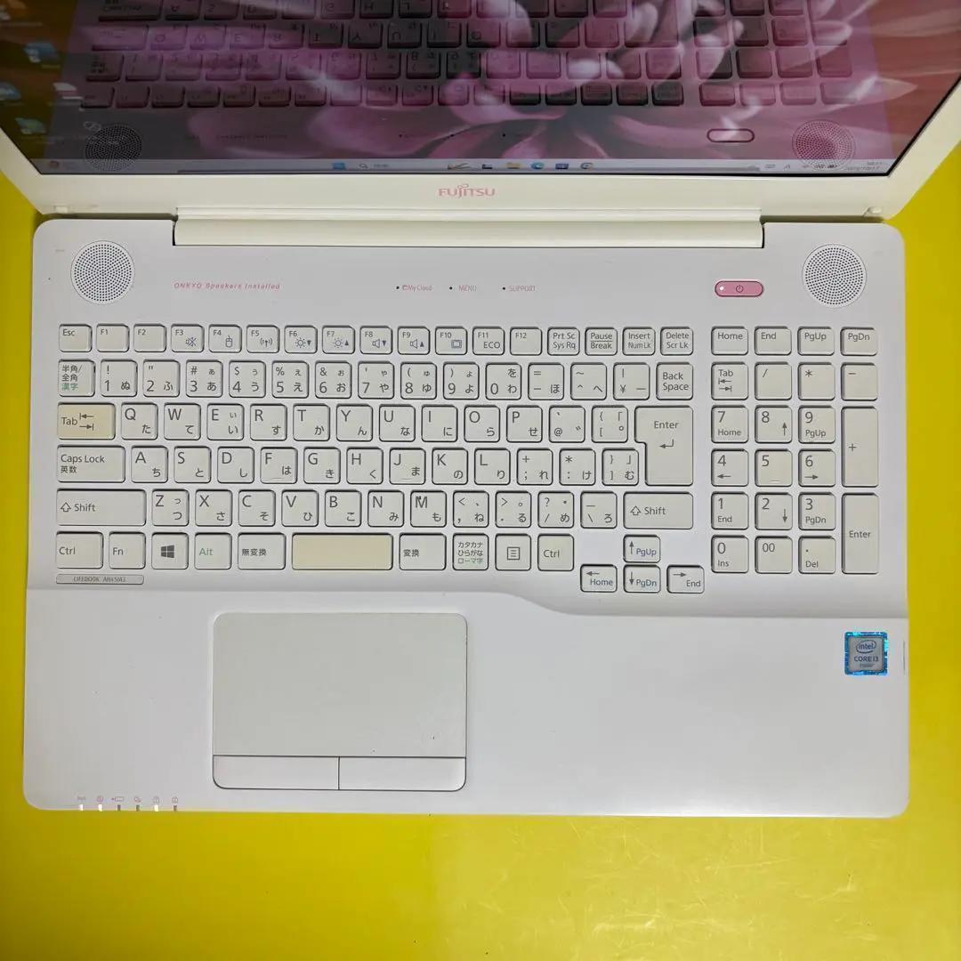【6世代】Win11◎オフィス付★富士通★新品SSDノートPC★Webカメラ付