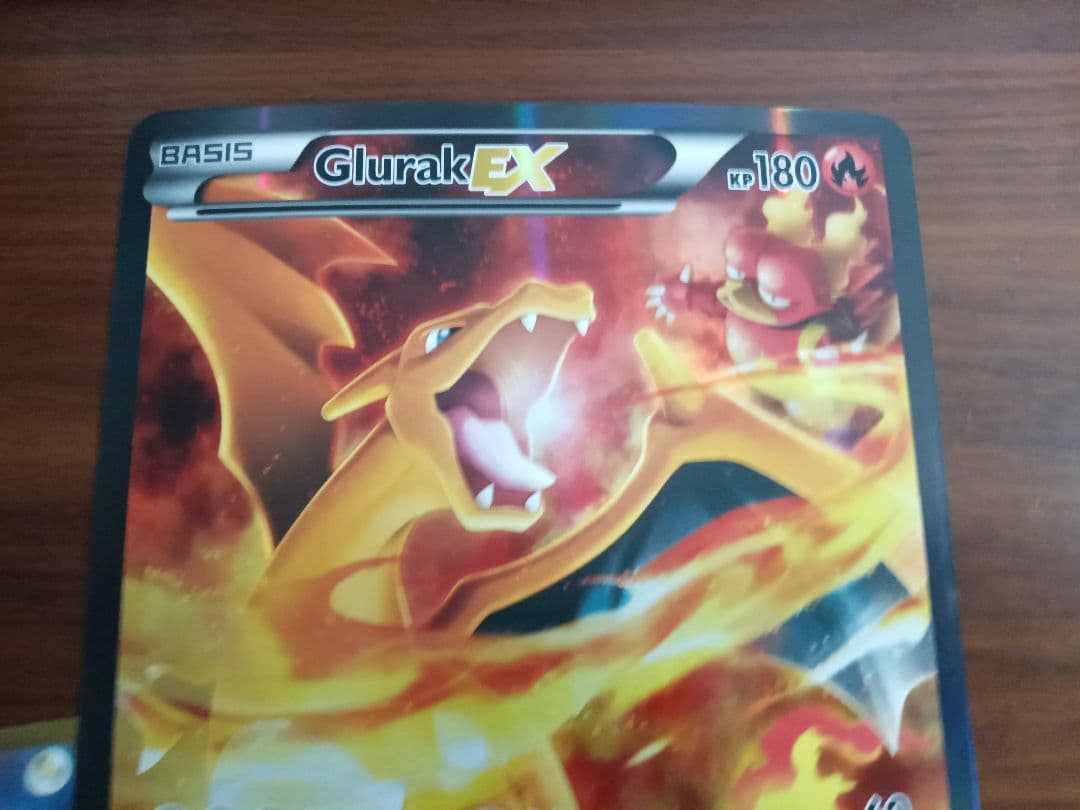 ジャンボカードリザードンex　ドイツ語版1枚　希少