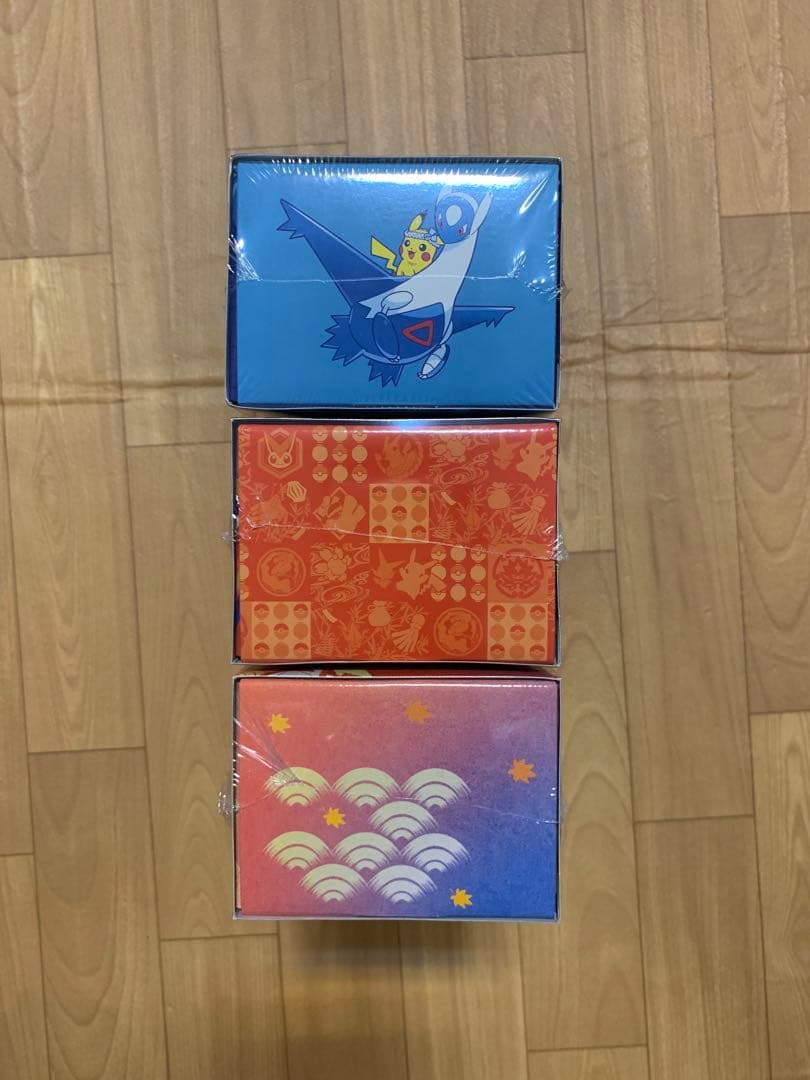 ポケモンセンター　スペシャルボックス　トウホク　ヒロシマ　フクオカ　セット