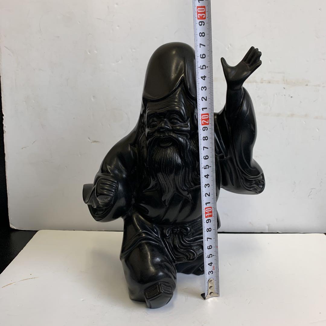 天然石　那智黒　仏像