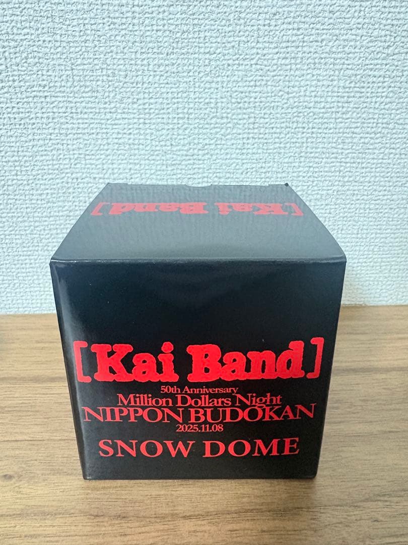 甲斐バンド 50周年記念 日本武道館スノードーム