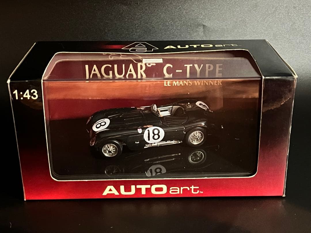 AUTOart ジャガー Cタイプ 1/43 ルマン