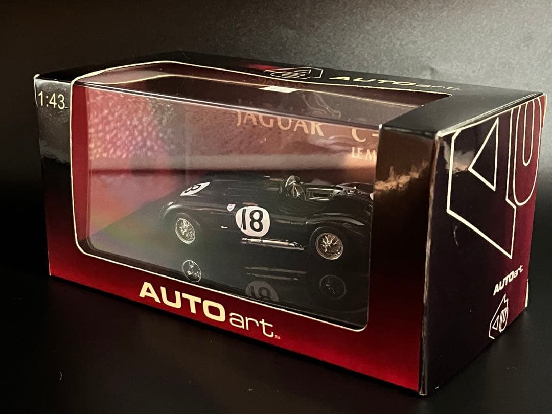 AUTOart ジャガー Cタイプ 1/43 ルマン