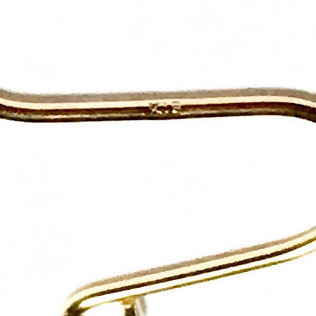 【Rtav】特価 K18 AAA シトリン ドロップ チェーンフックピアス