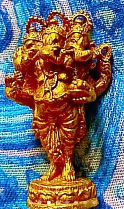 金運最強神 タイ製ガネーシャ三倍！シヴァ神ビシュヌ神ブラフマー神 三位一体神