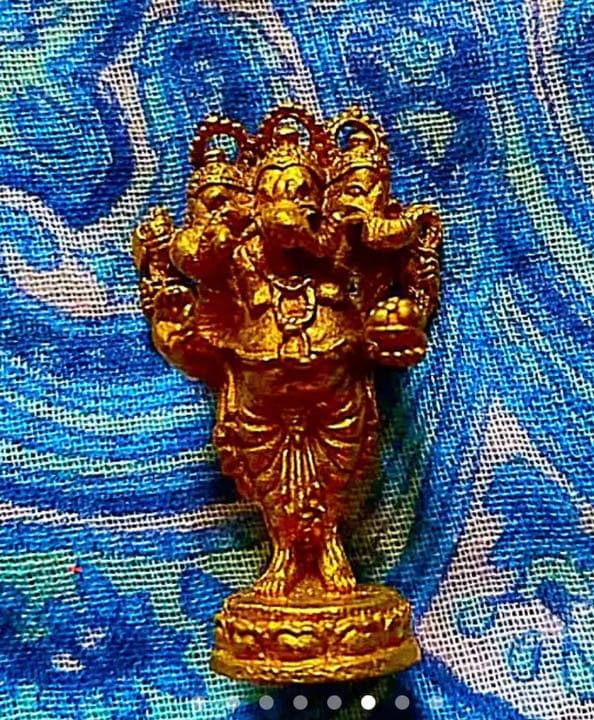 金運最強神 タイ製ガネーシャ三倍！シヴァ神ビシュヌ神ブラフマー神 三位一体神