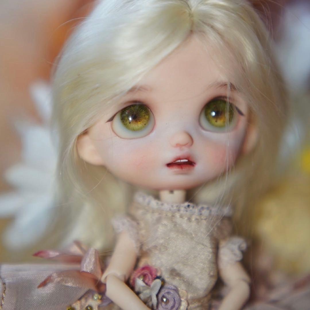 カスタムポップマートブライス  人気海外作家様 かわいい 幼い 天使のような
