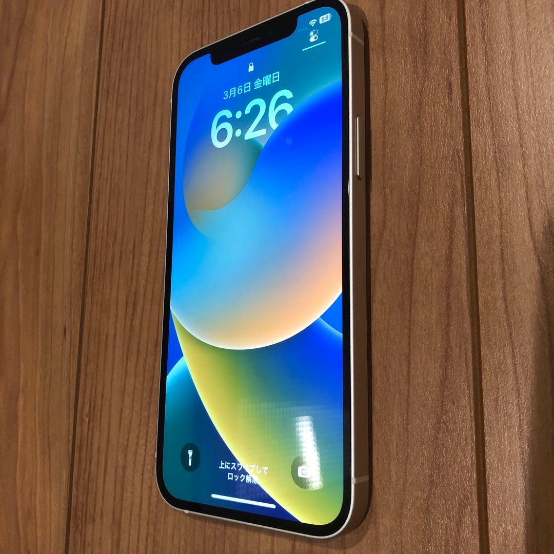 【ジャンク】Apple iPhone 12 ホワイト 64GB SIMフリー